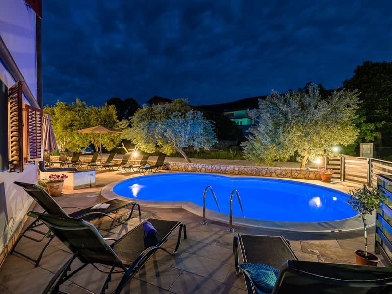 Ferienwohnung ILD93 (Marin apartments with swimming pool - Drenje) 1.