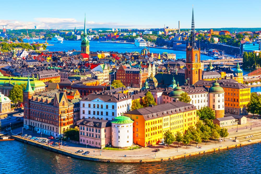 Stockholm i Helsinki