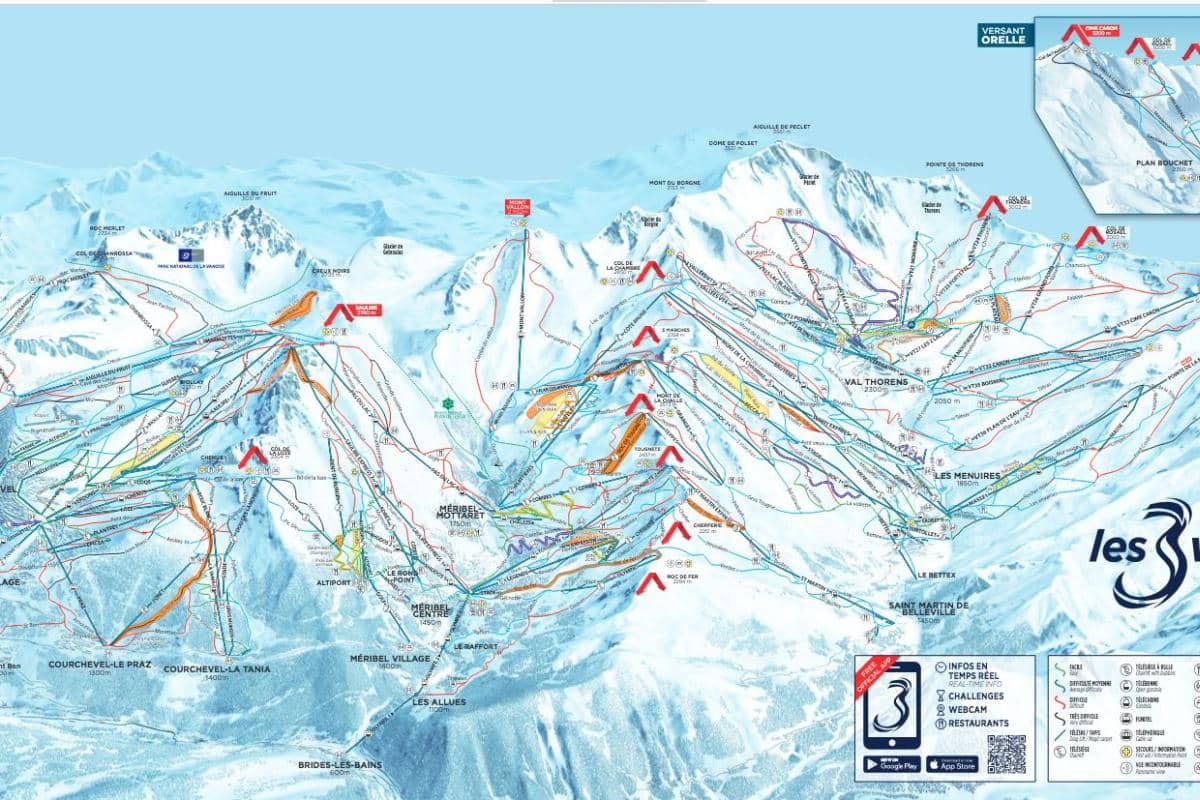 SKIJANJE - LES 3 VALLEES - COURCHEVEL 2027