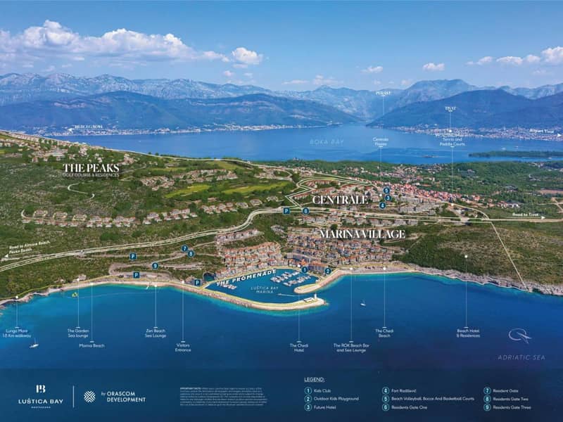 Apartmani Luštica Bay