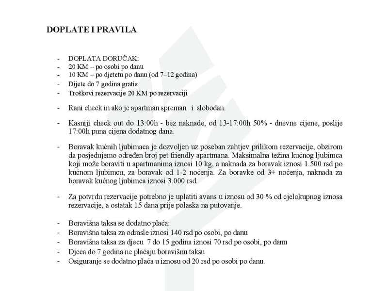 Hotel Aparthotel All Seasons Zlatibor
