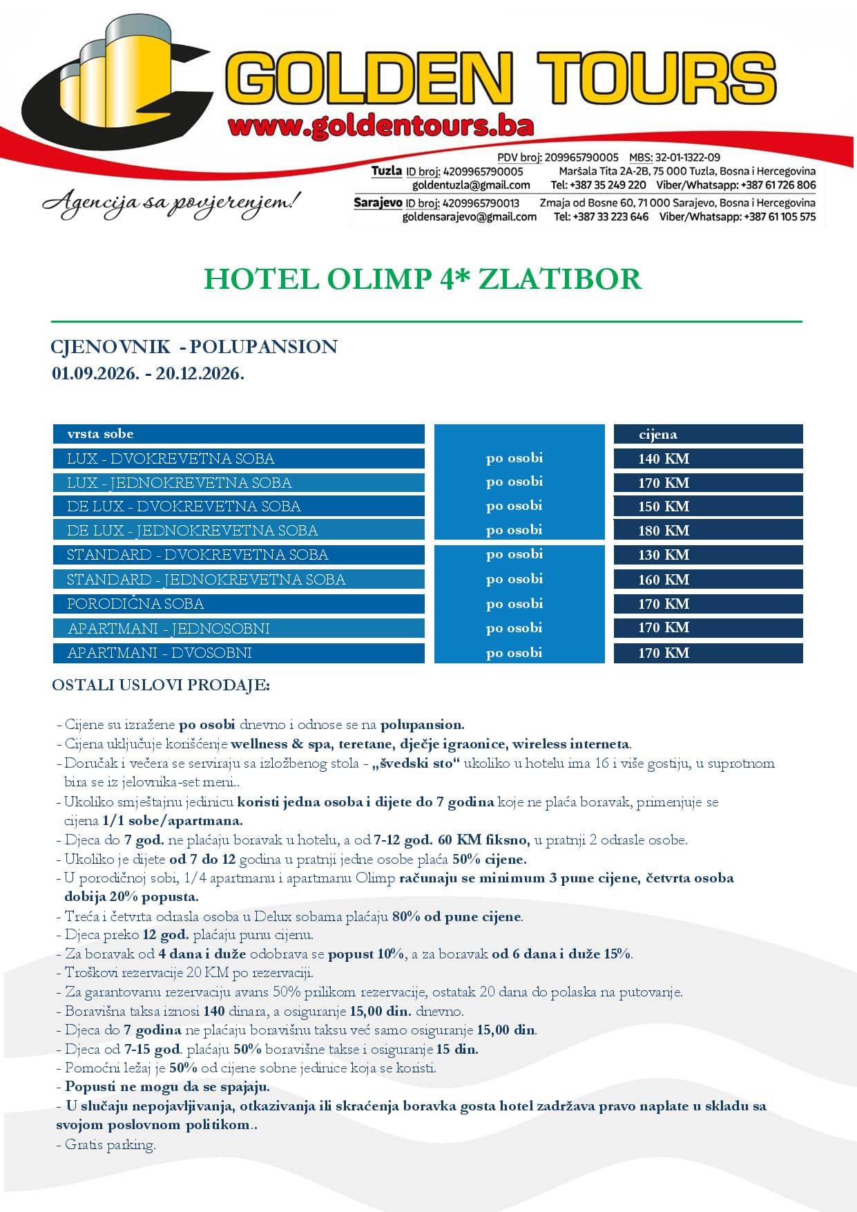 Hotel Olimp Zlatibor